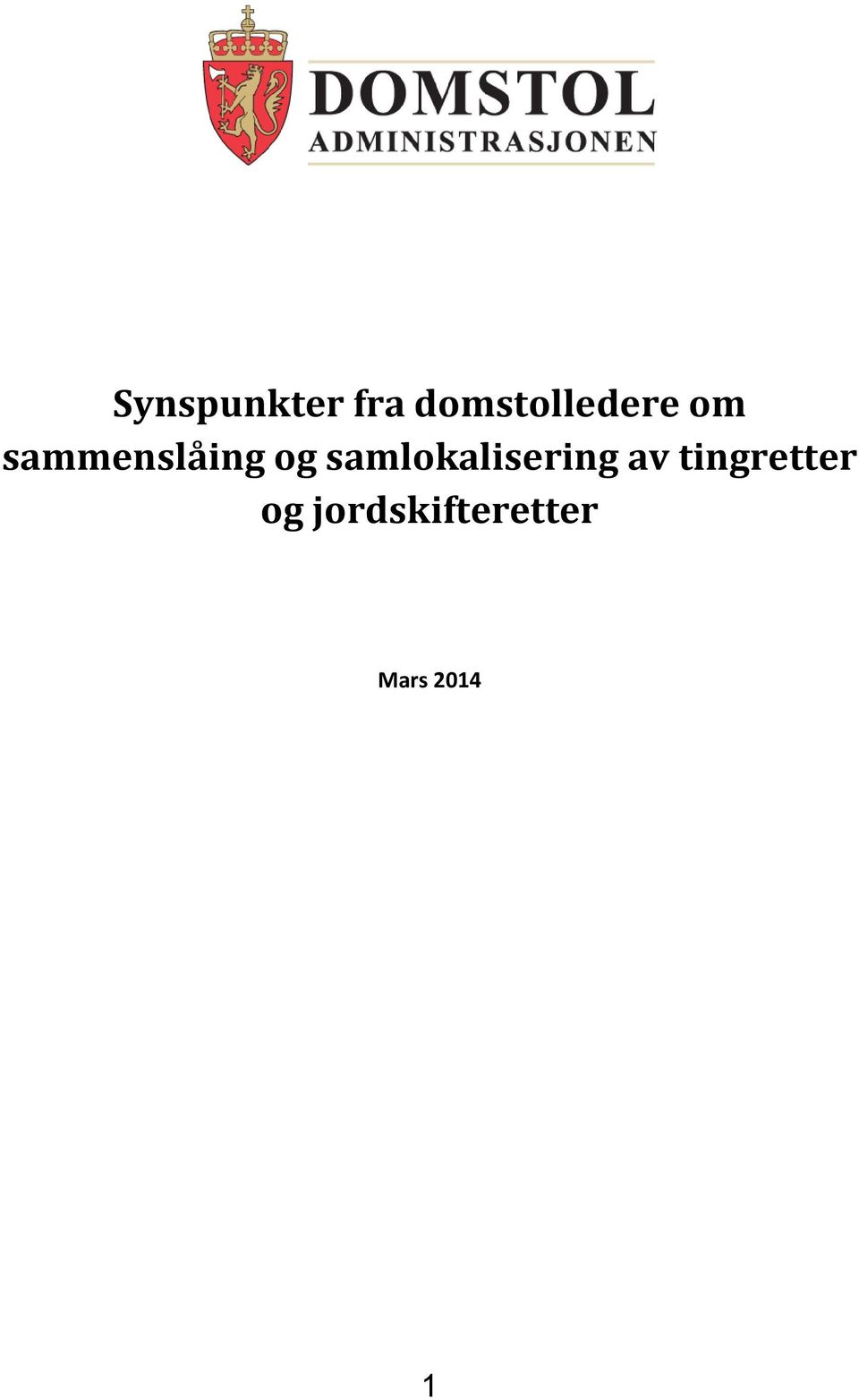 sammenslåing og