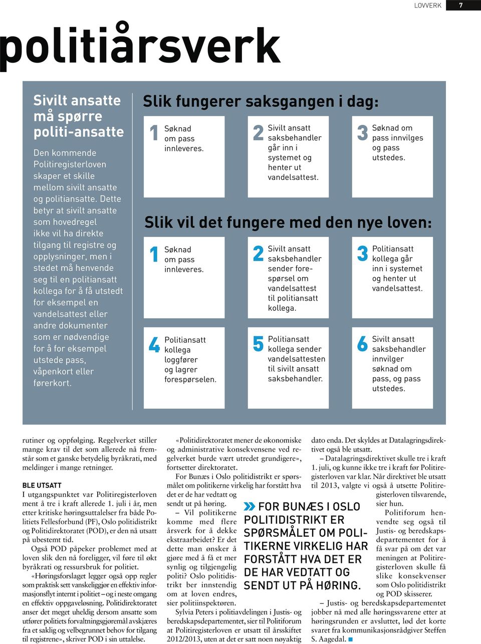 vandelsattest eller andre dokumenter som er nødvendige for å for eksempel utstede pass, våpenkort eller førerkort.