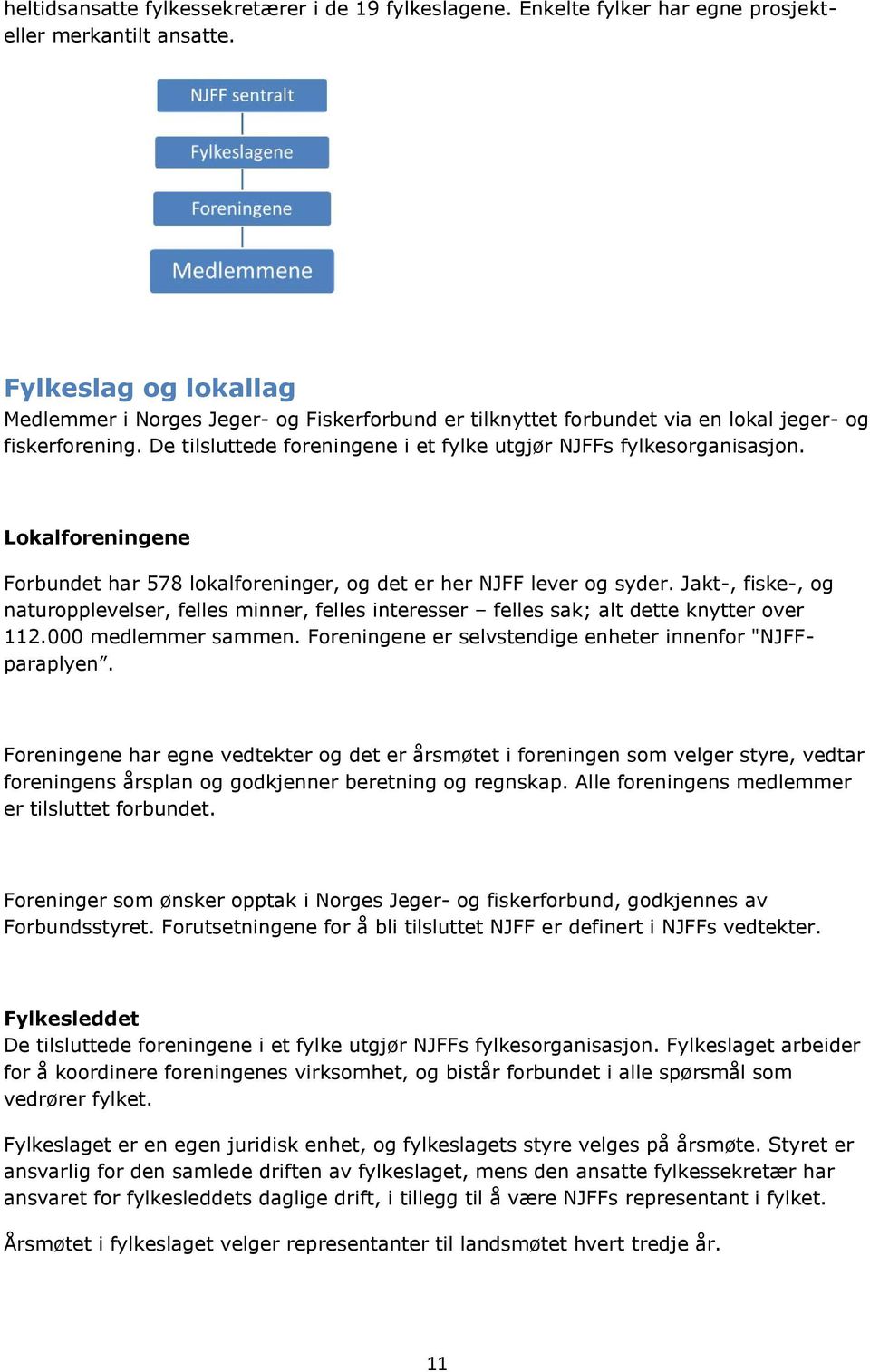 Lokalforeningene Forbundet har 578 lokalforeninger, og det er her NJFF lever og syder. Jakt-, fiske-, og naturopplevelser, felles minner, felles interesser felles sak; alt dette knytter over 112.