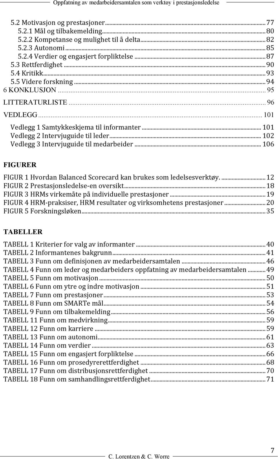 .. 102 Vedlegg 3 Intervjuguide til medarbeider... 106 FIGURER FIGUR 1 Hvordan Balanced Scorecard kan brukes som ledelsesverktøy.... 12 FIGUR 2 Prestasjonsledelse- en oversikt.