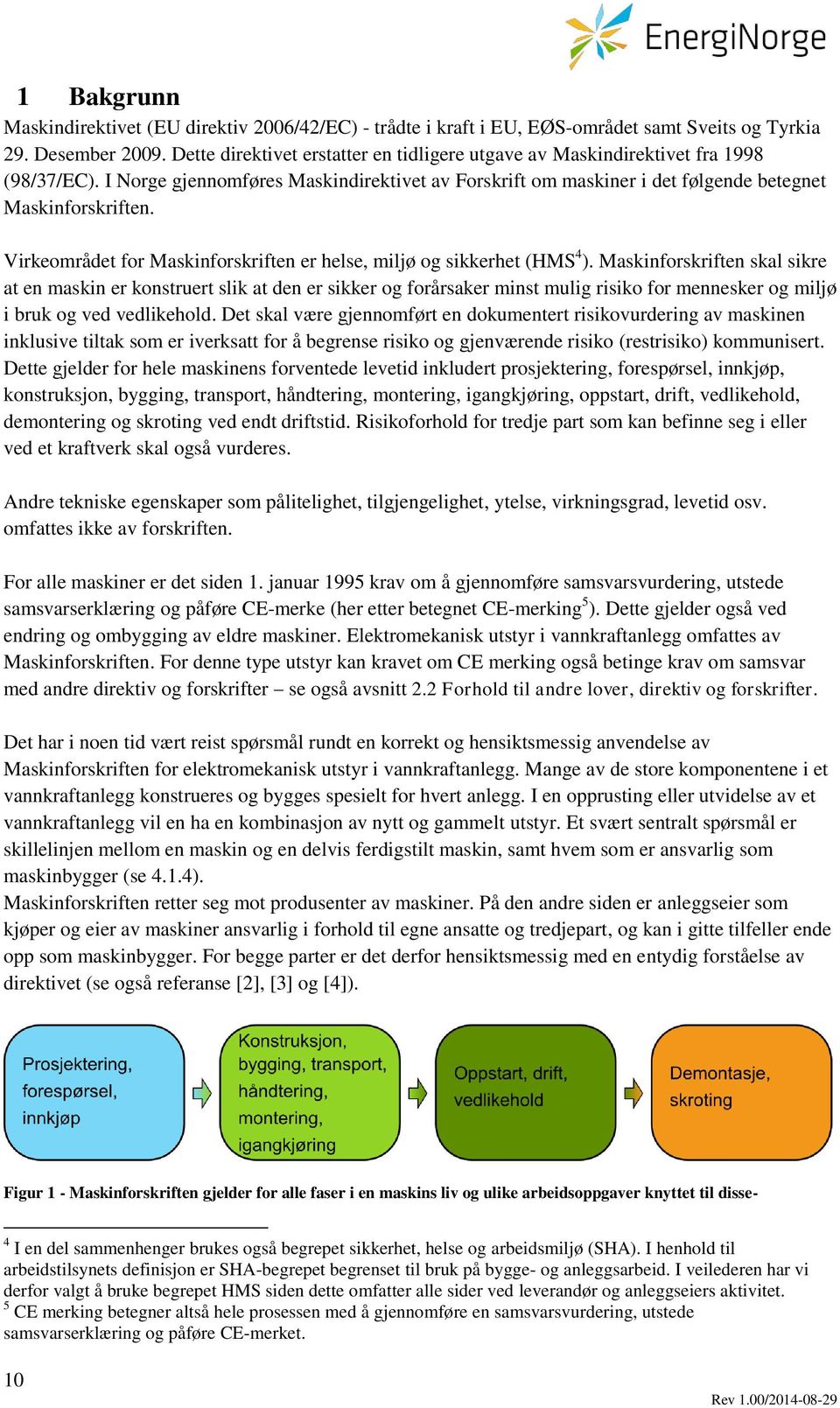 Maskinforskriften veiledning