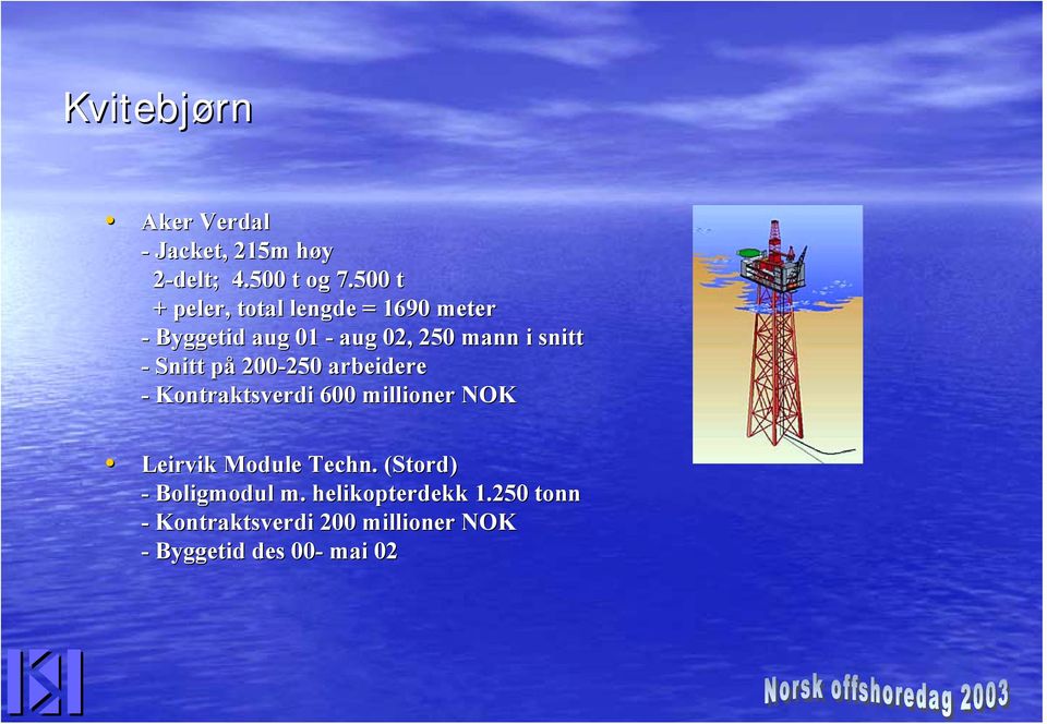 Snitt på 200-250 250 arbeidere - Kontraktsverdi 600 millioner NOK Leirvik Module Techn.