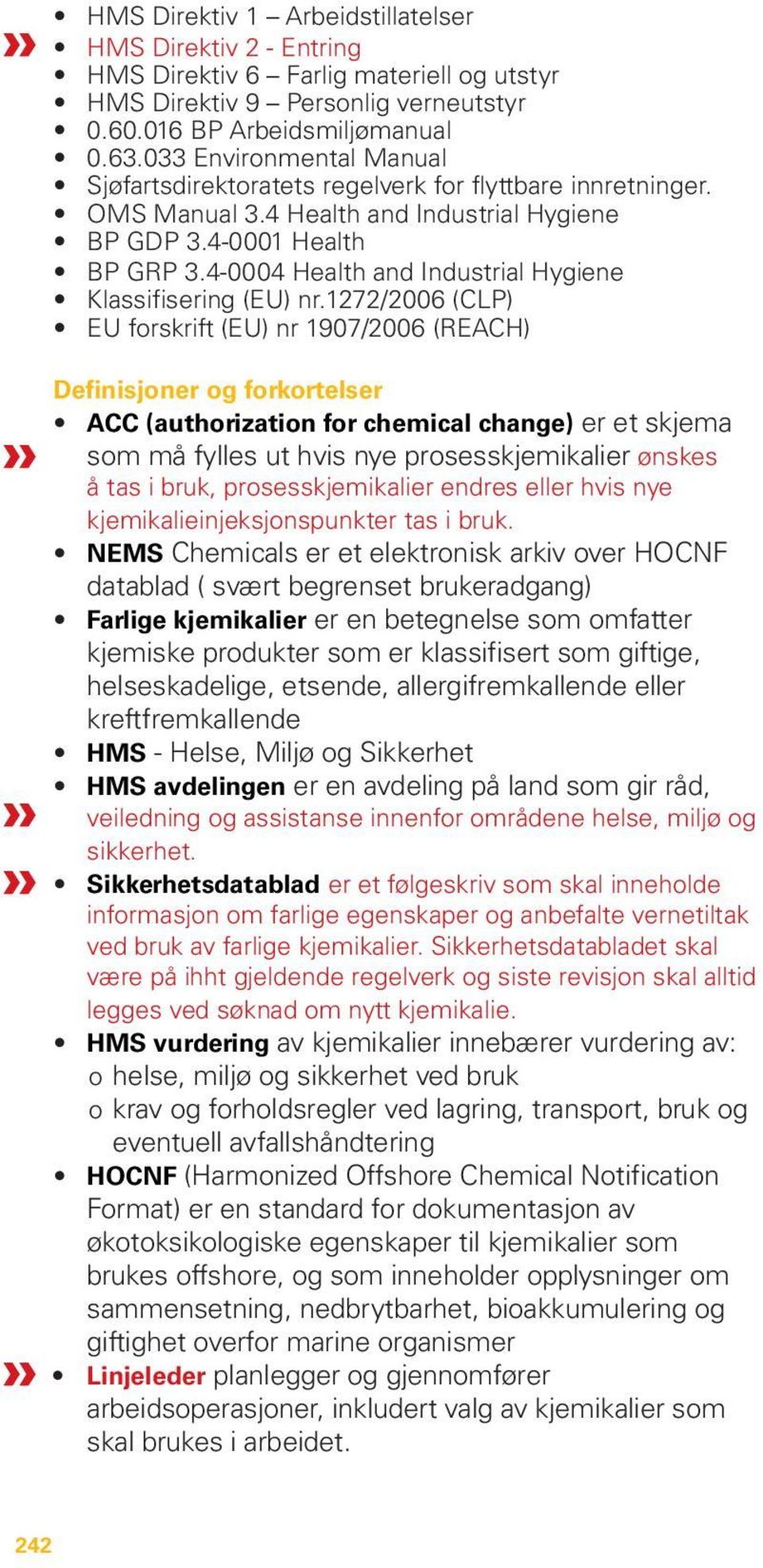 4-0004 Health and Industrial Hygiene Klassifisering (EU) nr.