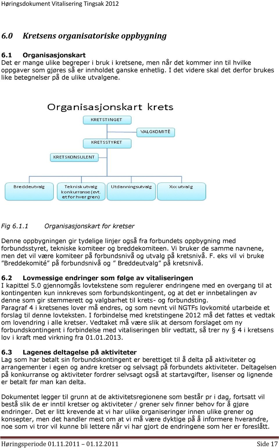 I det videre skal det derfor brukes like betegnelser på de ulike utvalgene. Fig 6.1.