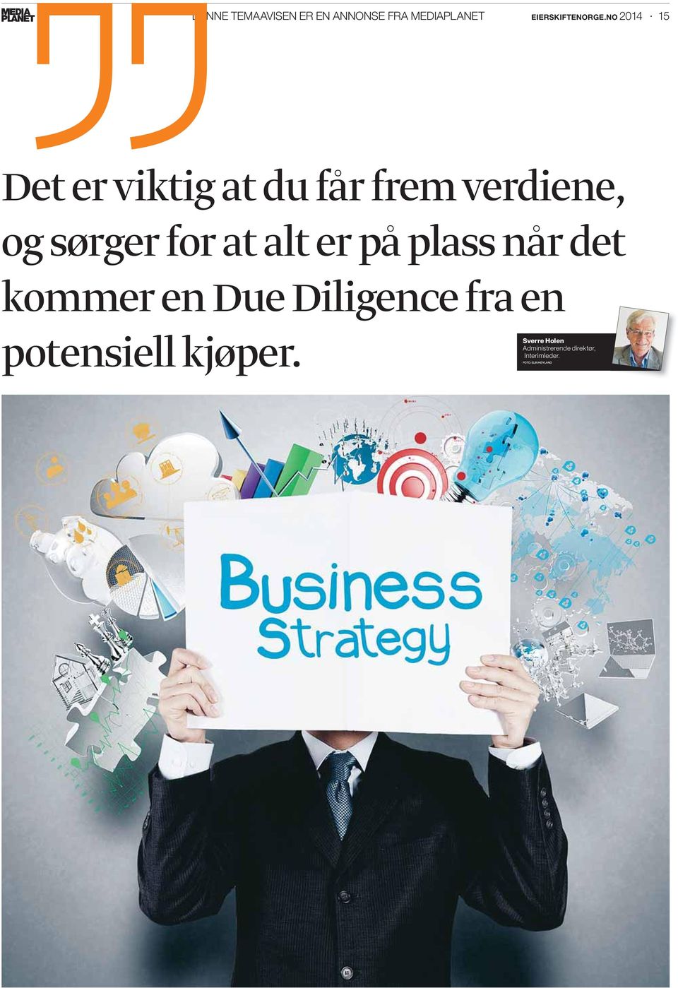 alt er på plass når det kommer en Due Diligence fra en potensiell