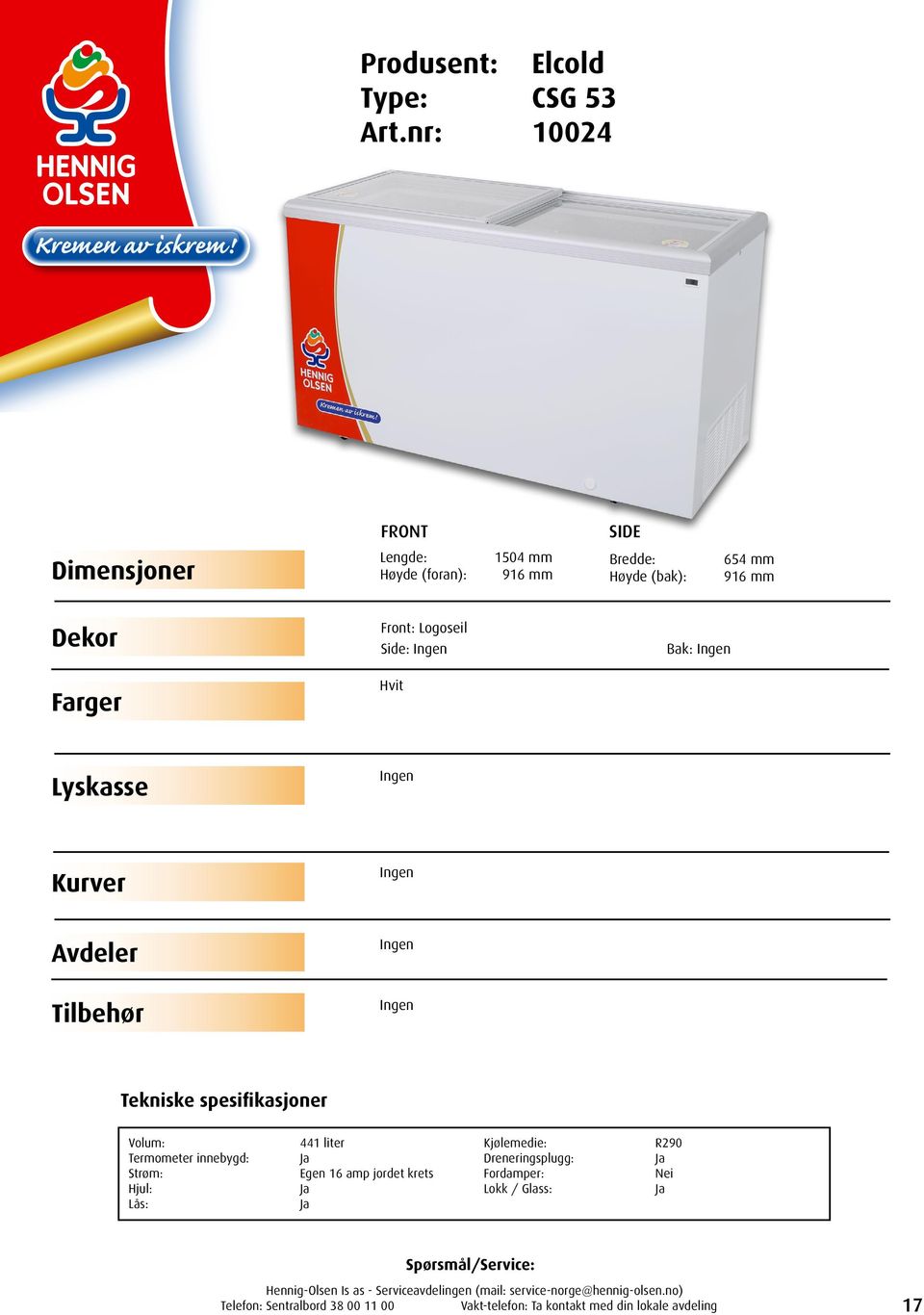 654 mm 916 mm Front: Logoseil