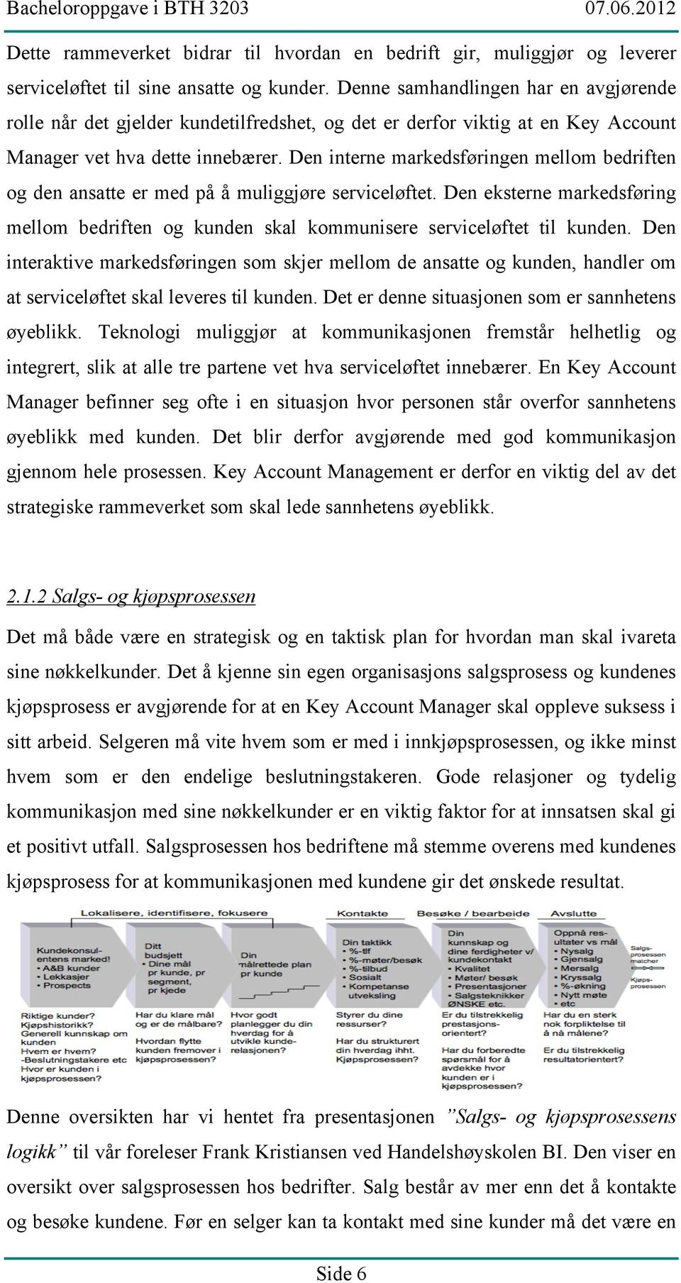 Den interne markedsføringen mellom bedriften og den ansatte er med på å muliggjøre serviceløftet. Den eksterne markedsføring mellom bedriften og kunden skal kommunisere serviceløftet til kunden.