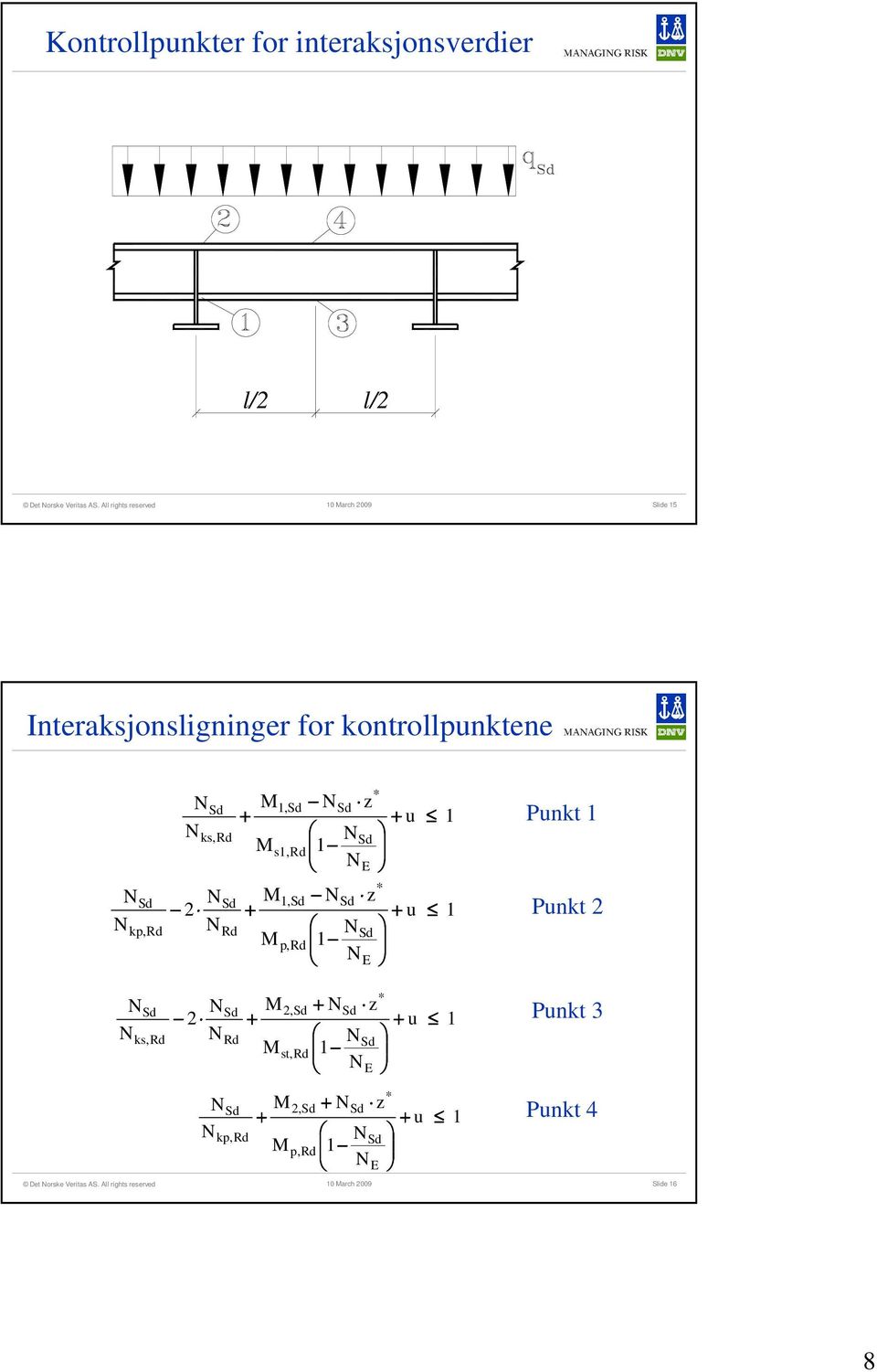 s1,rd 1, p,rd * z + u 1 E 1 z E * + u 1 1 Punkt 1 Punkt 2 ks,rd 2 Rd