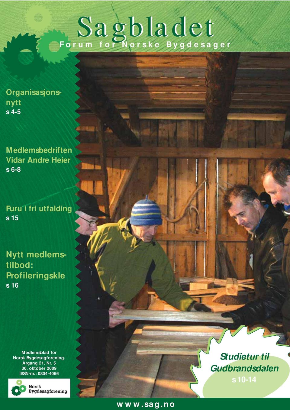 medlemstilbod: Profileringskle s 16 Medlemsblad for Norsk Bygdesagforening.