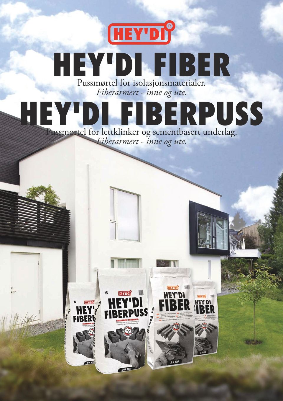 FIBERPUSS Pussmørtel for lettklinker og