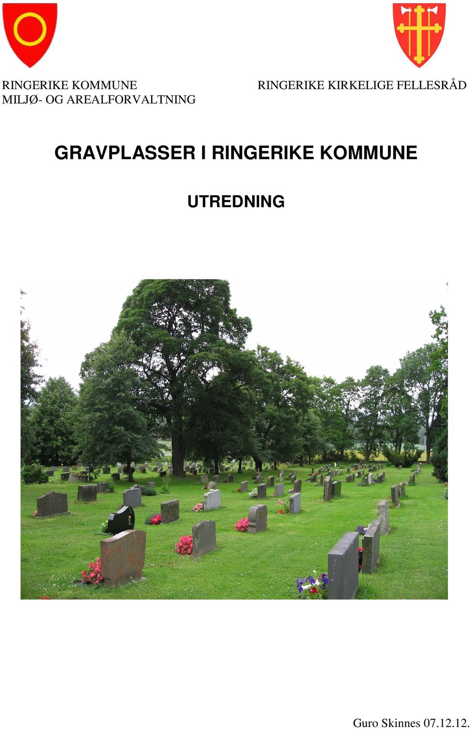 KIRKELIGE FELLESRÅD GRAVPLASSER I