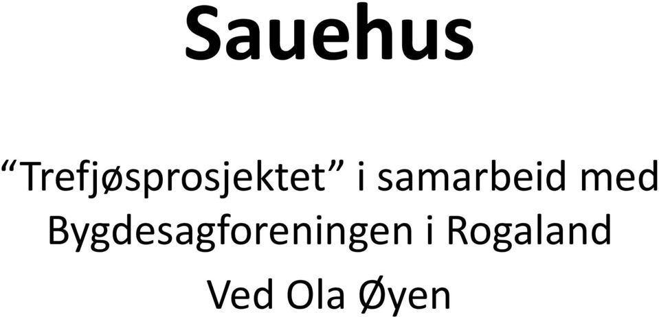 samarbeid med