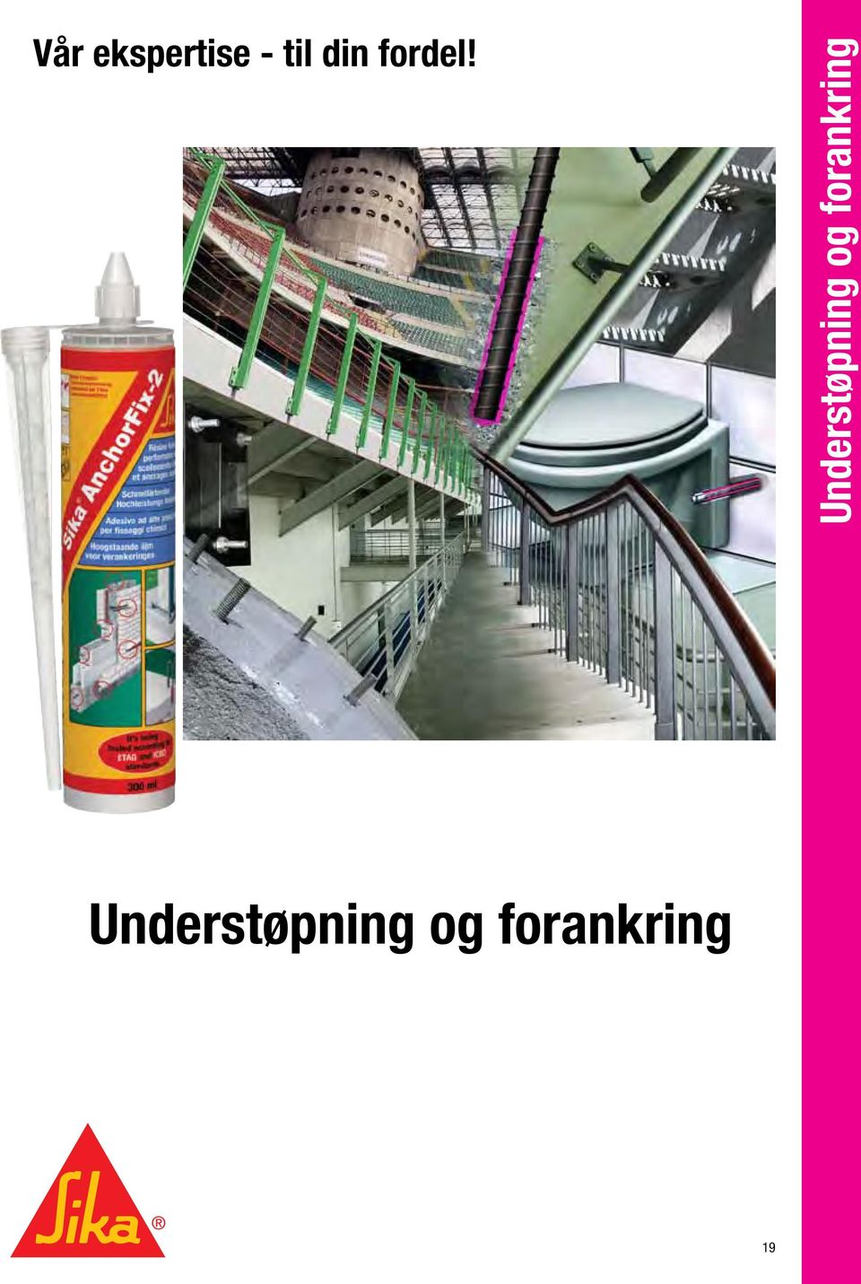 Understøpning og