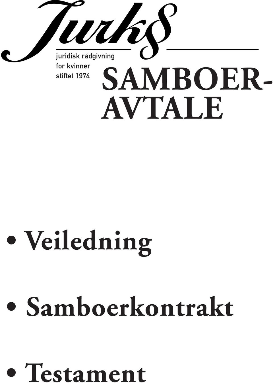 SAMBOER- AVTALE