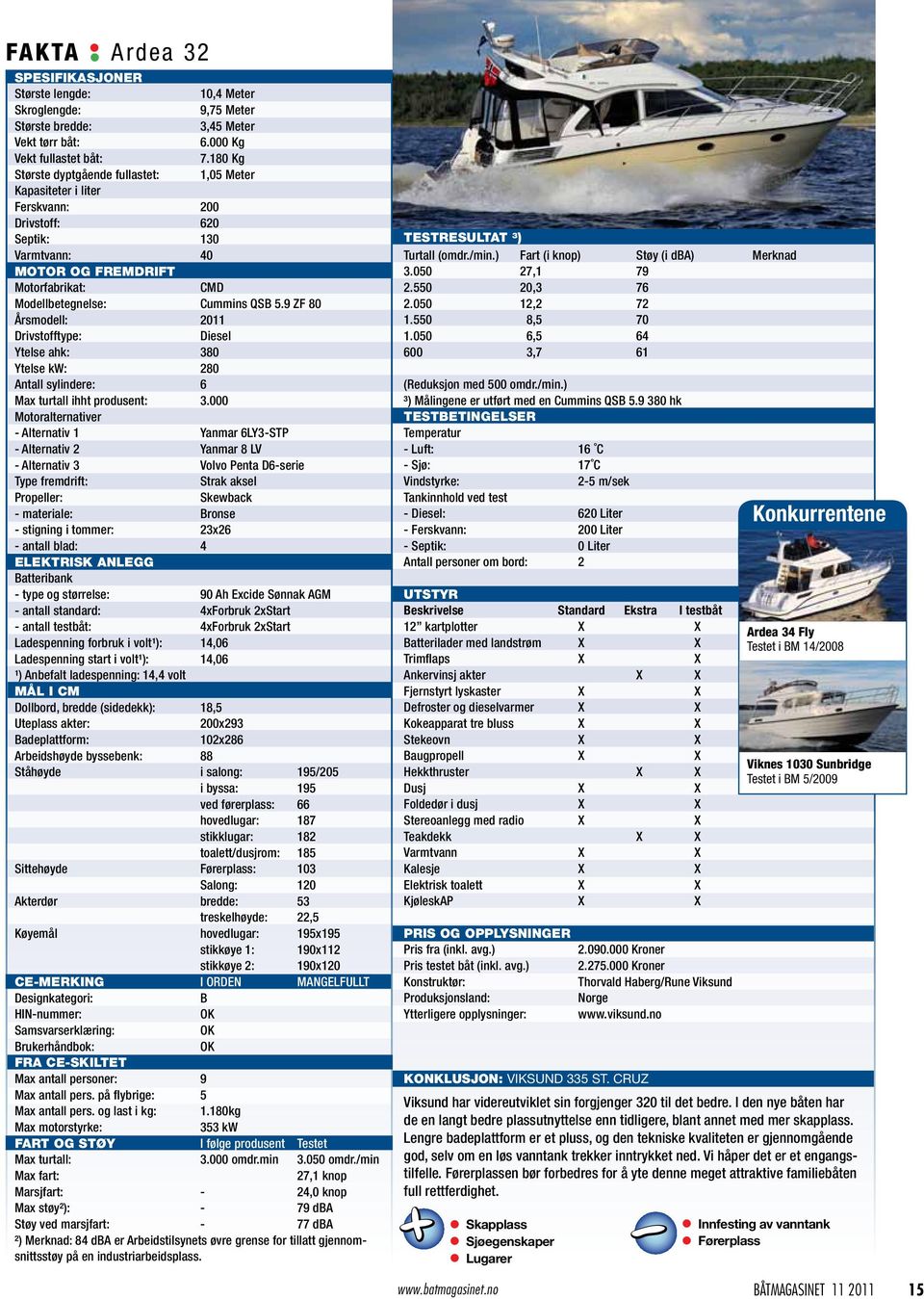 9 ZF 80 Årsmodell: 2011 Drivstofftype: Diesel Ytelse ahk: 380 Ytelse kw: 280 Antall sylindere: 6 Max turtall ihht produsent: 3.