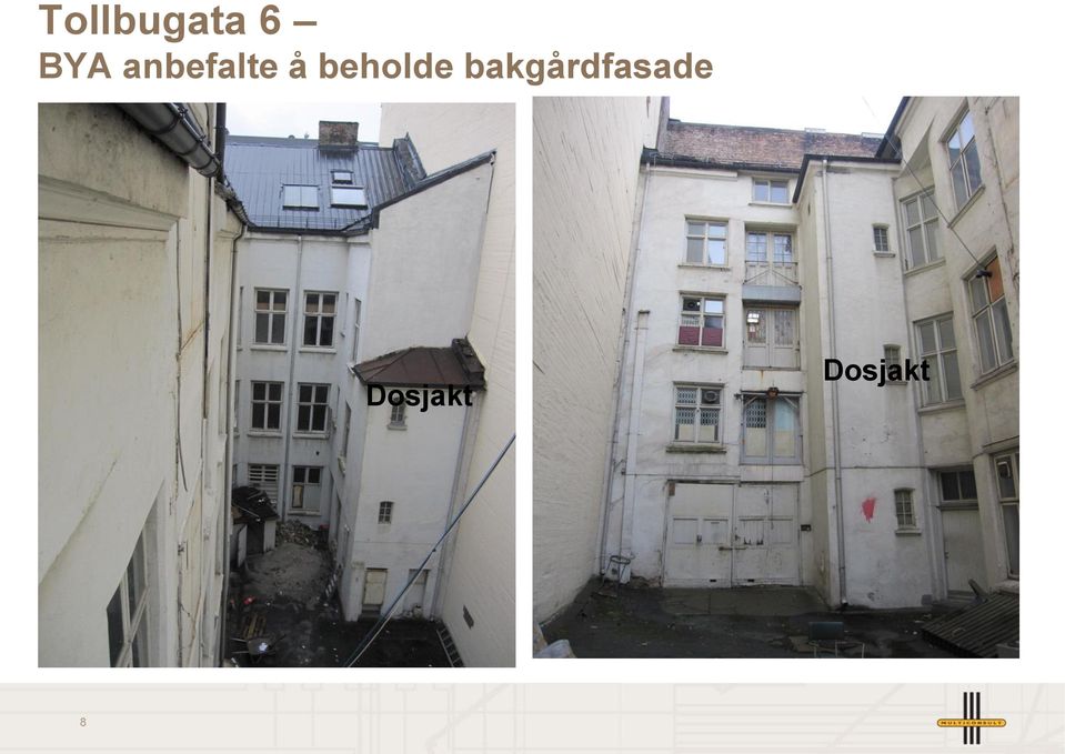 bakgårdfasade