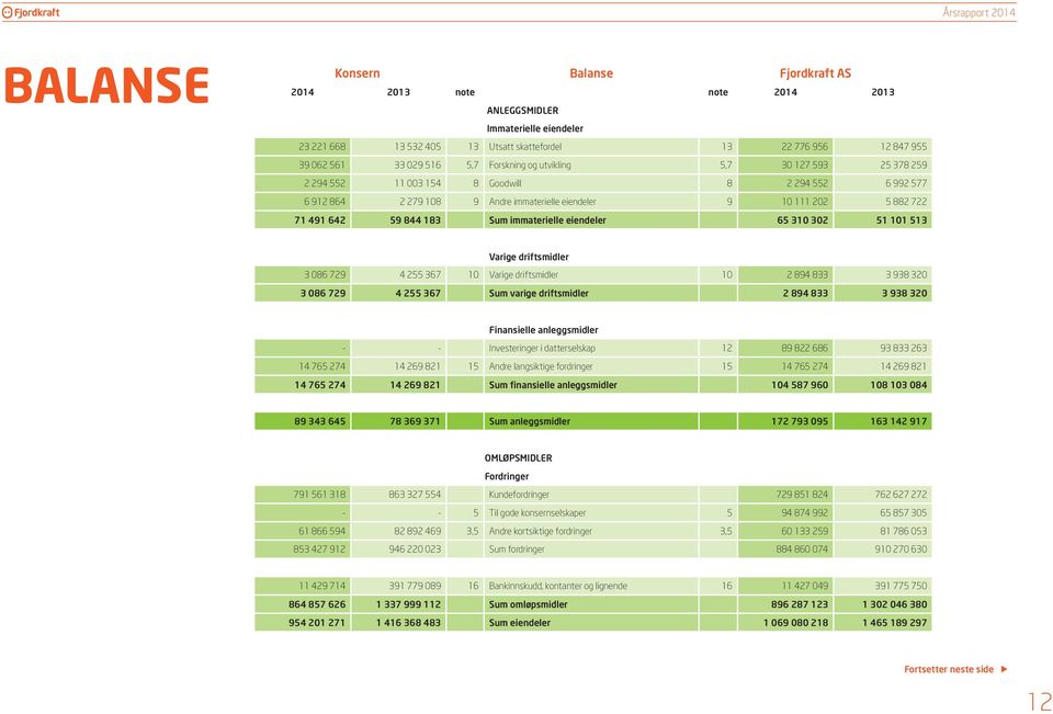 183 Sum immaterielle eiendeler 65 310 302 51 101 513 Varige driftsmidler 3 086 729 4 255 367 10 Varige driftsmidler 10 2 894 833 3 938 320 3 086 729 4 255 367 Sum varige driftsmidler 2 894 833 3 938