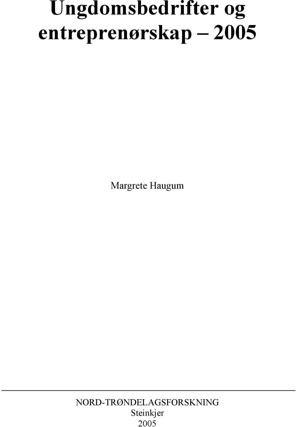 Margrete Haugum