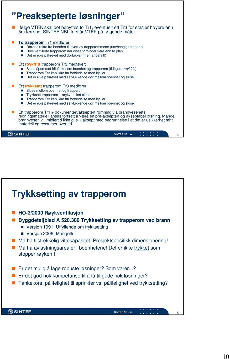 to plan Det er ikke påkrevet med dørlukker (men anbefalt!