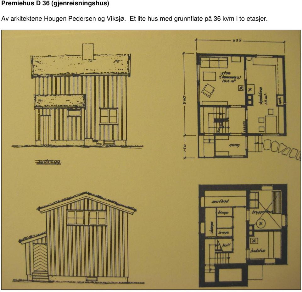 arkitektene Hougen Pedersen og