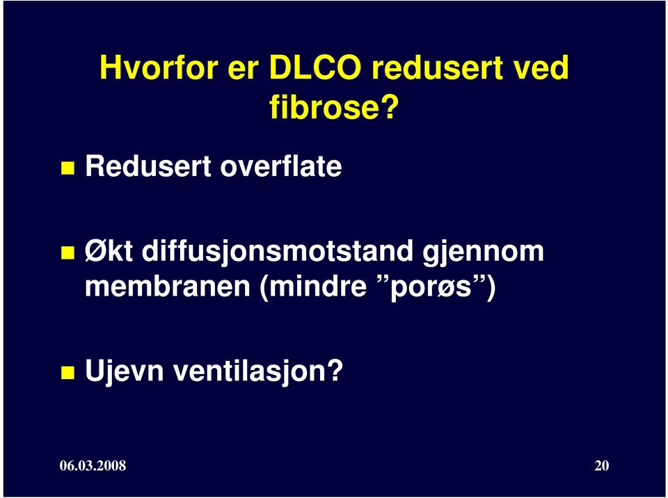 diffusjonsmotstand gjennom membranen