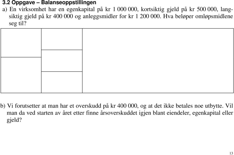 Hva beløper omløpsmidlene seg til?