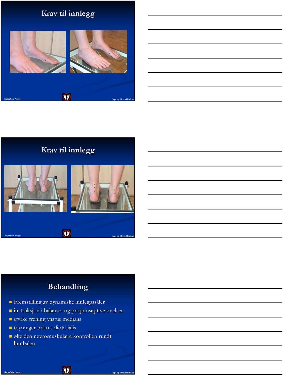 proprioseptive øvelser styrke trening vastus medialis