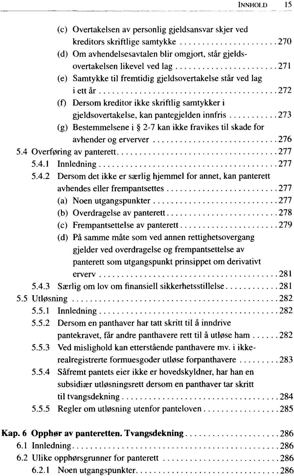 skade for avhender og erverver 276 5.4 