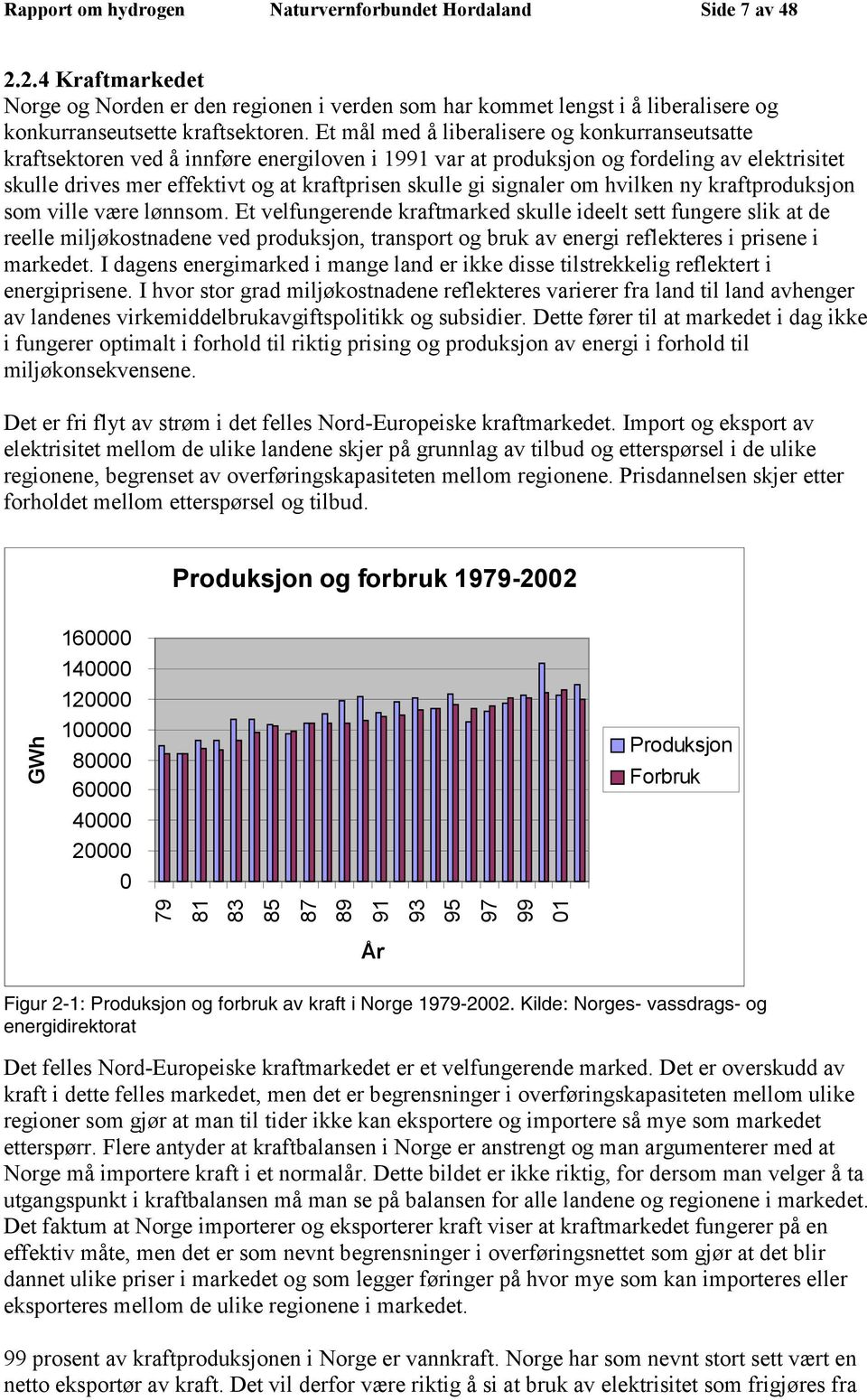 signaler om hvilken ny kraftproduksjon som ville være lønnsom.