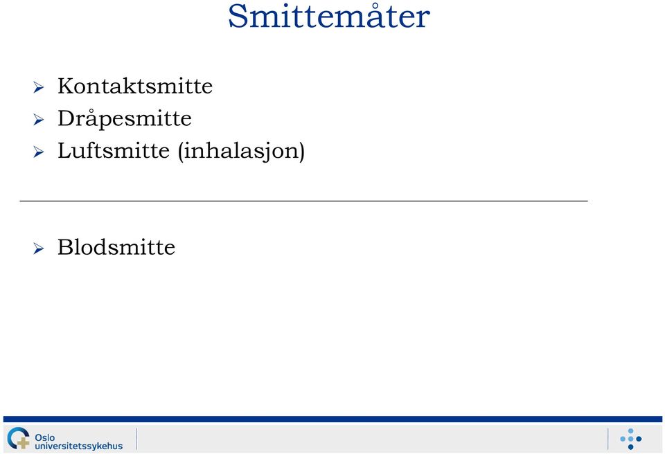 Dråpesmitte