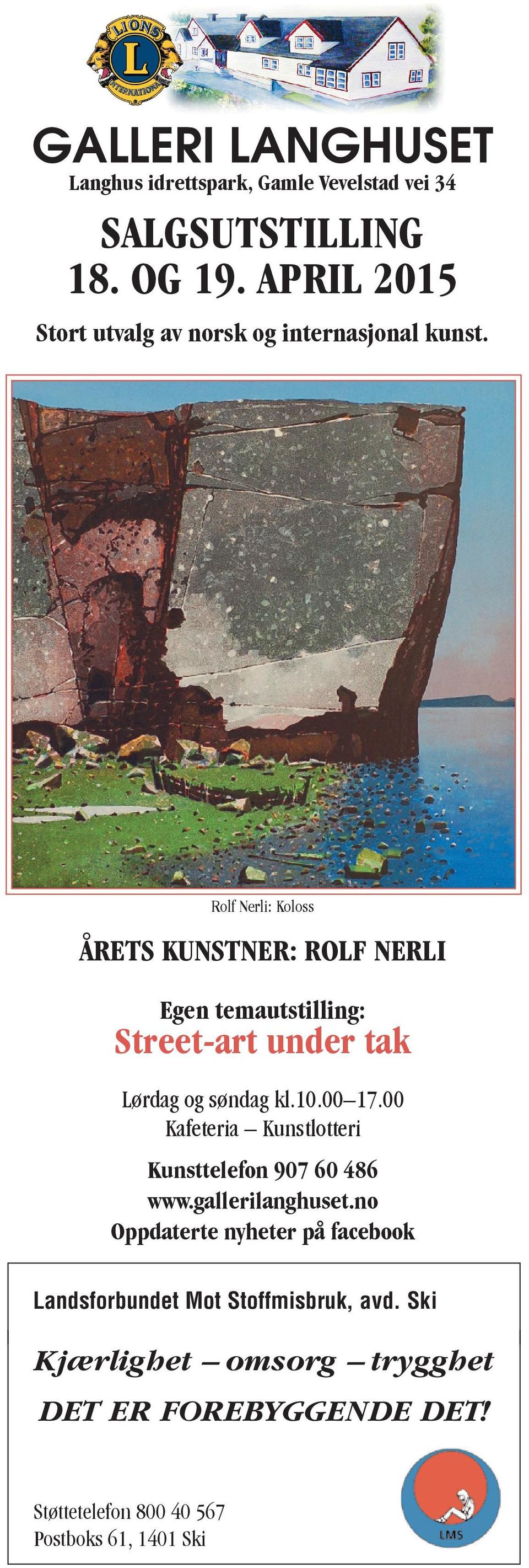 a. Eser Afacan, Kjell Stig Amdam, Magne Austad, Inger Hoff,79 Jens Johannessen, Odd Nerdrum, UTSTILLERE bl.a.: 79 UTSTILLERE bl.a.: Carl Kai Nesjar, Elling Reitan, Sand, Jan Baker, Fjell, Jøran Flo,