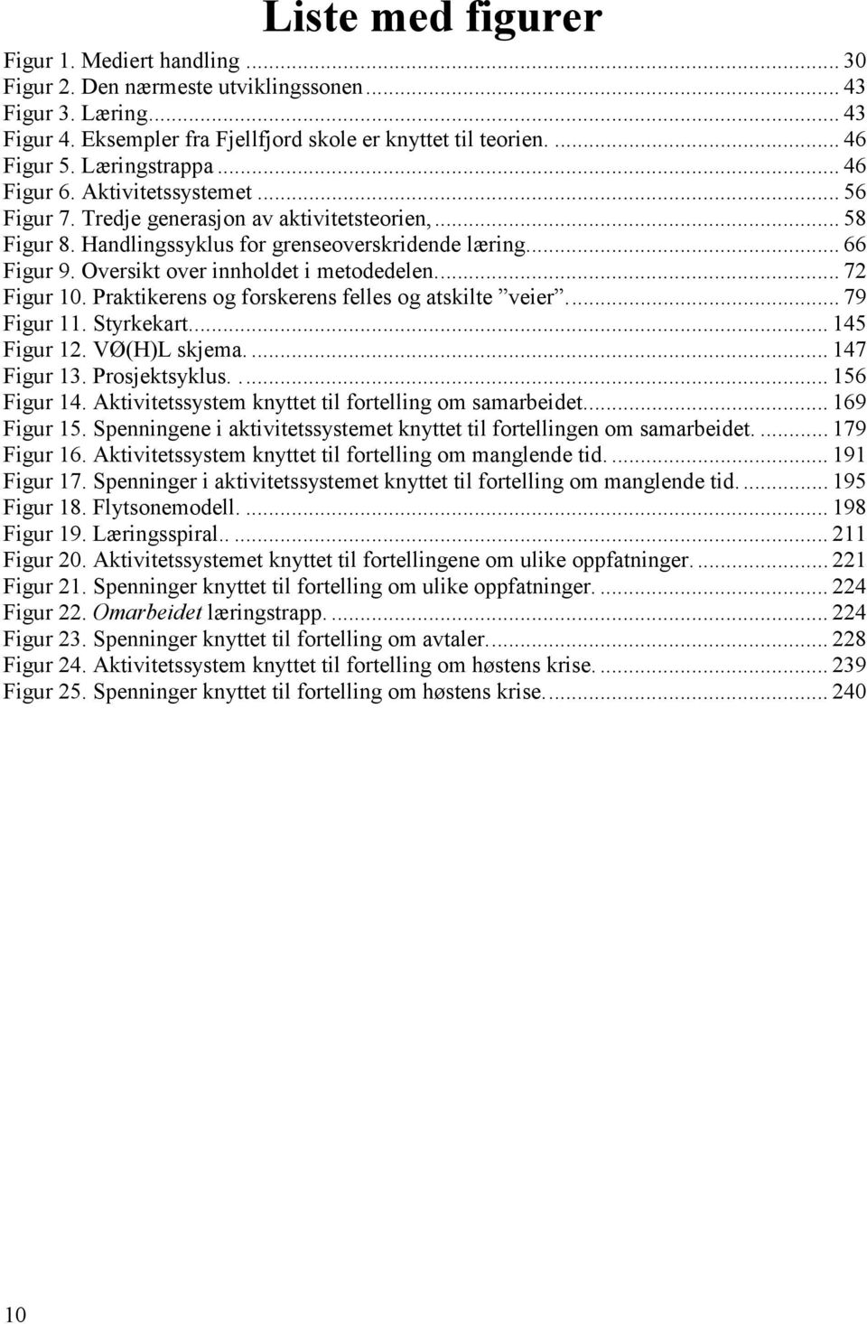 Oversikt over innholdet i metodedelen... 72 Figur 10. Praktikerens og forskerens felles og atskilte veier... 79 Figur 11. Styrkekart... 145 Figur 12. VØ(H)L skjema.... 147 Figur 13. Prosjektsyklus.