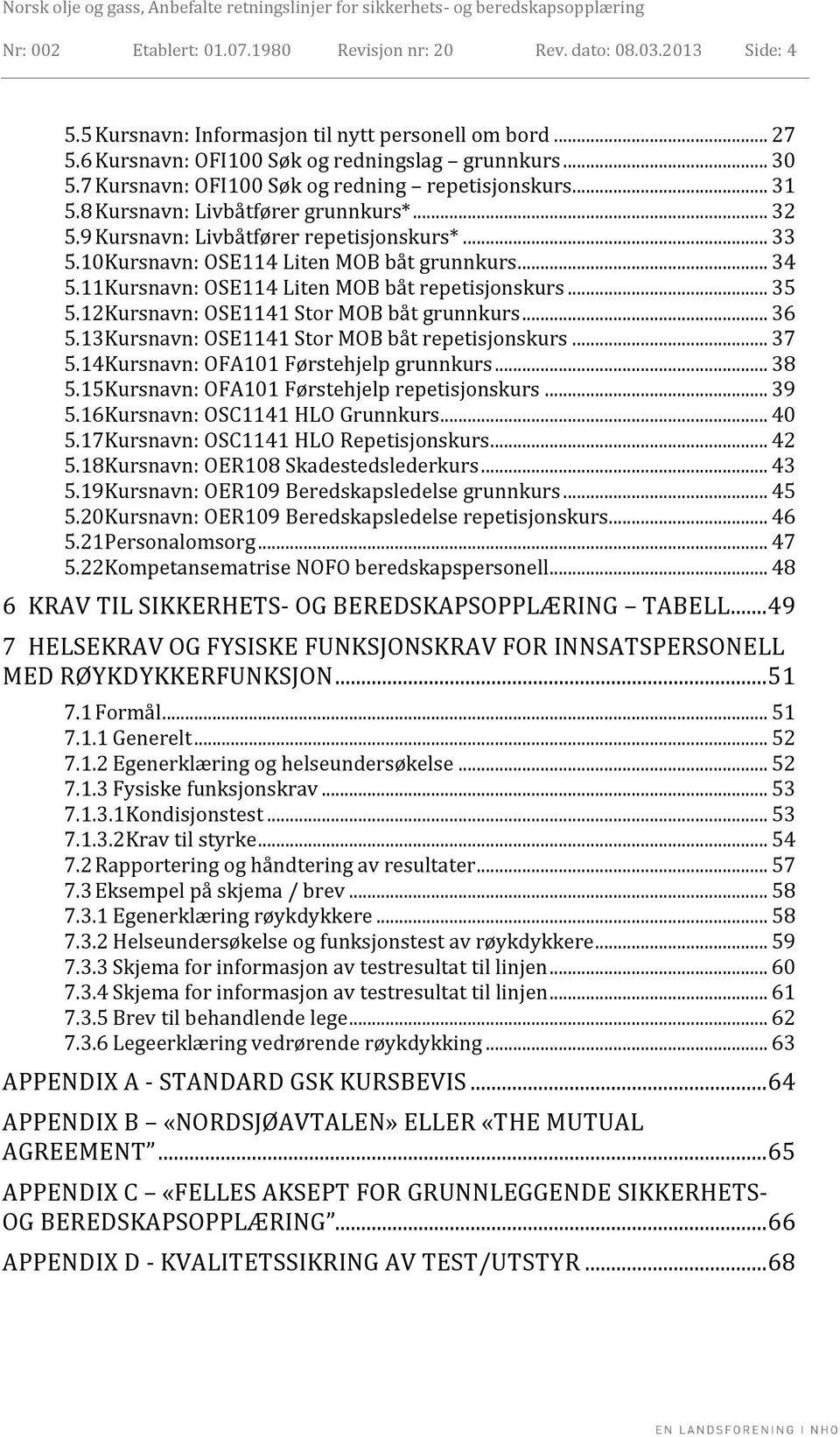 11Kursnavn: OSE114 Liten MOB båt repetisjonskurs... 35 5.12Kursnavn: OSE1141 Stor MOB båt grunnkurs... 36 5.13Kursnavn: OSE1141 Stor MOB båt repetisjonskurs... 37 5.