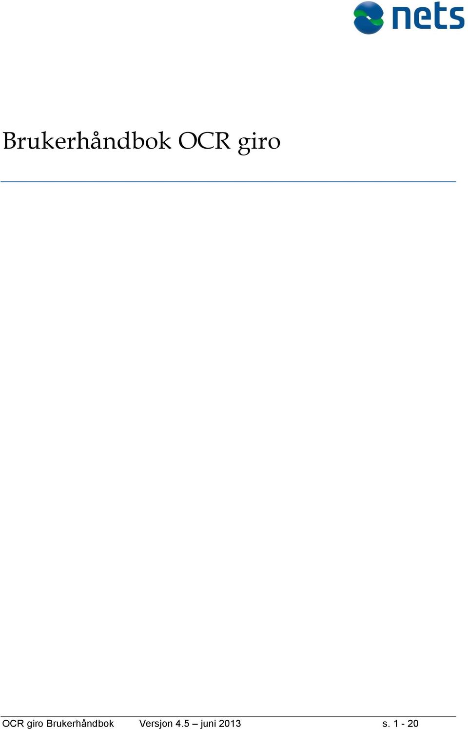 Brukerhåndbok