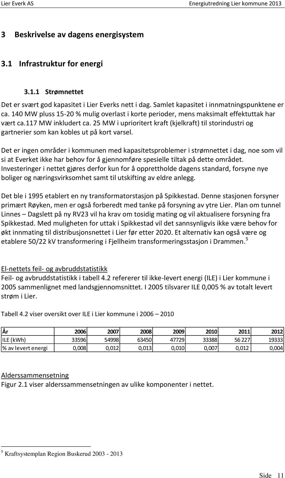 25 MW i uprioritert kraft (kjelkraft) til storindustri og gartnerier som kan kobles ut på kort varsel.