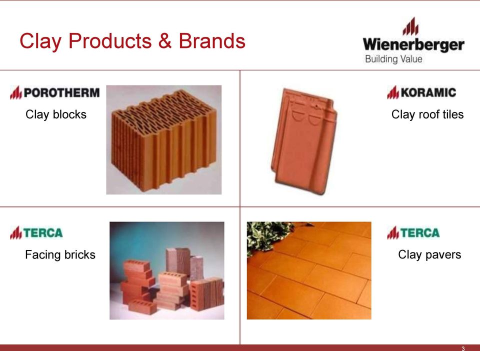 Clay roof tiles