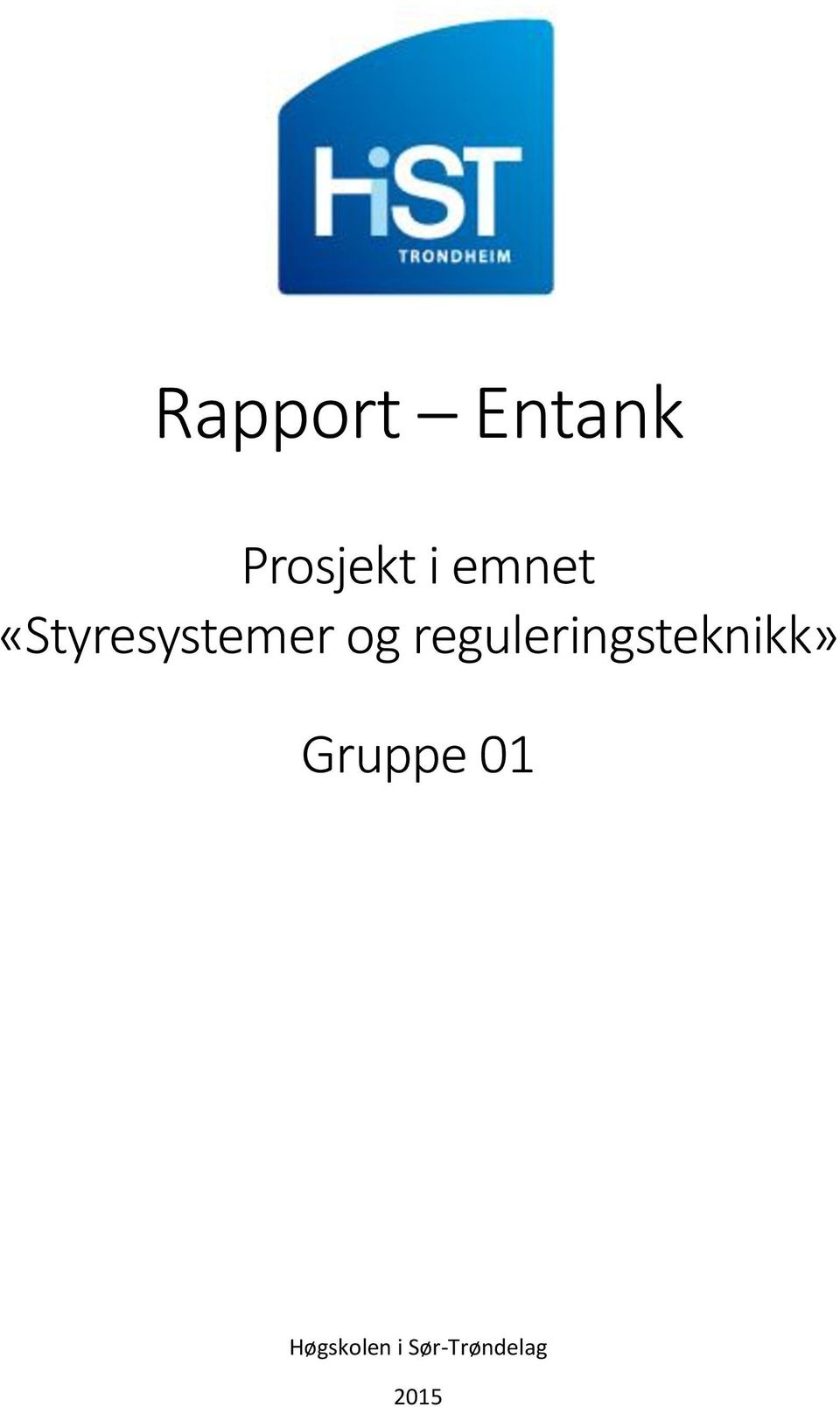 reguleringsteknikk» Gruppe