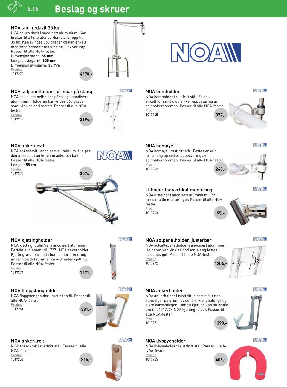 Dimensjon stang: 65 mm Lengde svingarm: 600 mm Dimensjon svingarm: 35 mm 1017276 4470 NOA solpanelholder, dreibar på stang NOA solcellepanelholder på stang i anodisert aluminium.