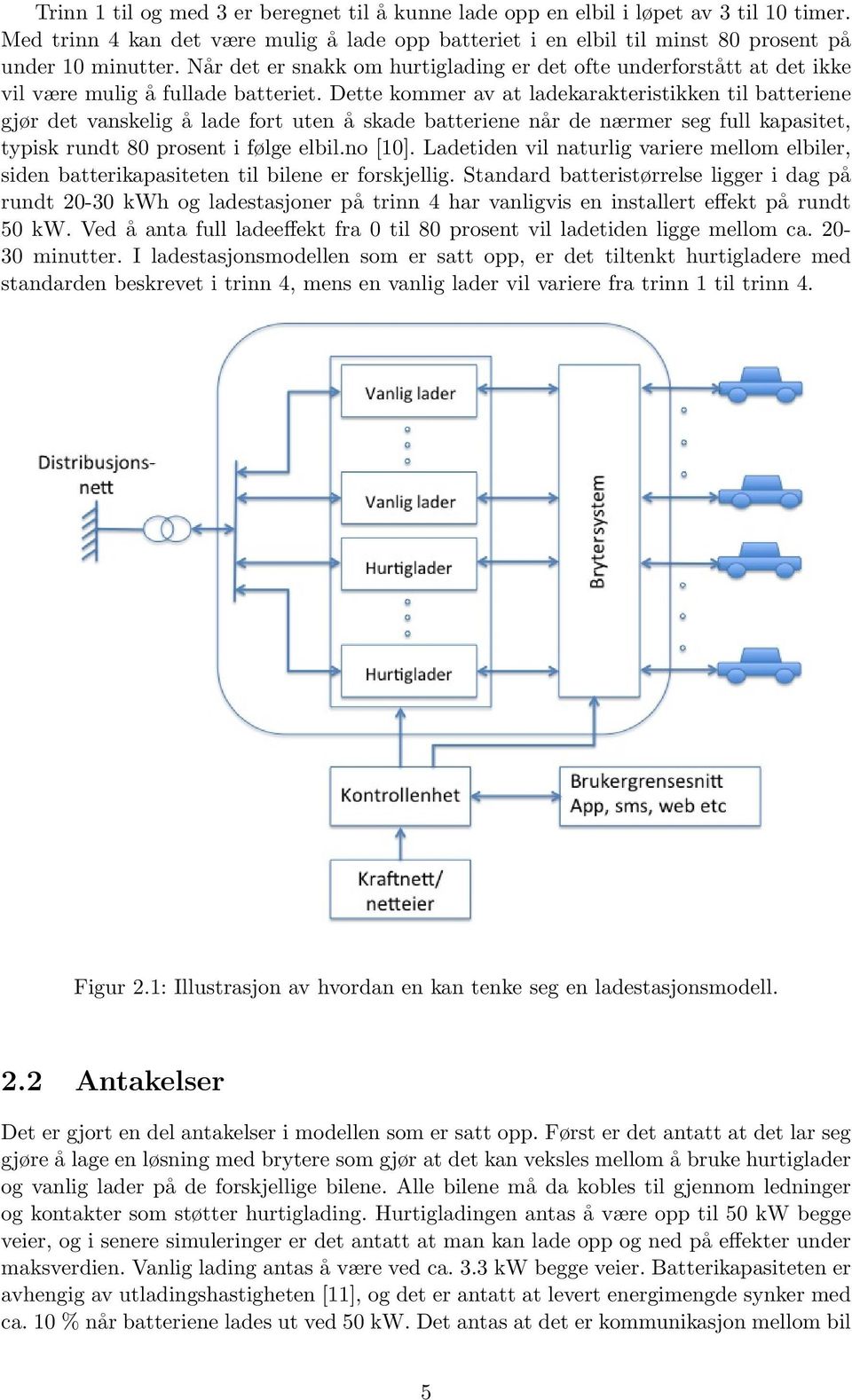 Dette kommer av at ladekarakteristikken til batteriene gjør det vanskelig å lade fort uten å skade batteriene når de nærmer seg full kapasitet, typisk rundt 80 prosent i følge elbil.no [10].