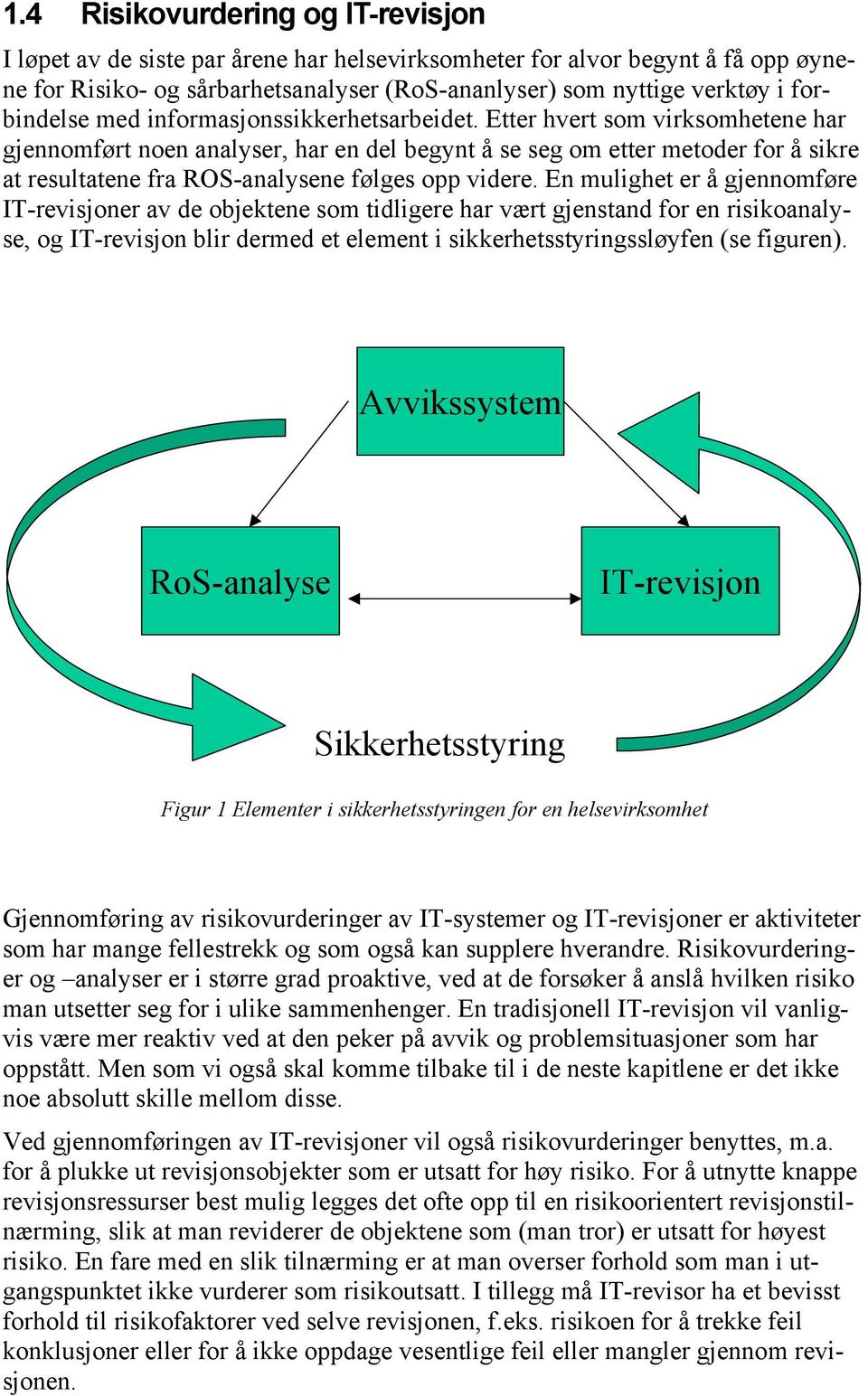 Etter hvert som virksomhetene har gjennomført noen analyser, har en del begynt å se seg om etter metoder for å sikre at resultatene fra ROS-analysene følges opp videre.