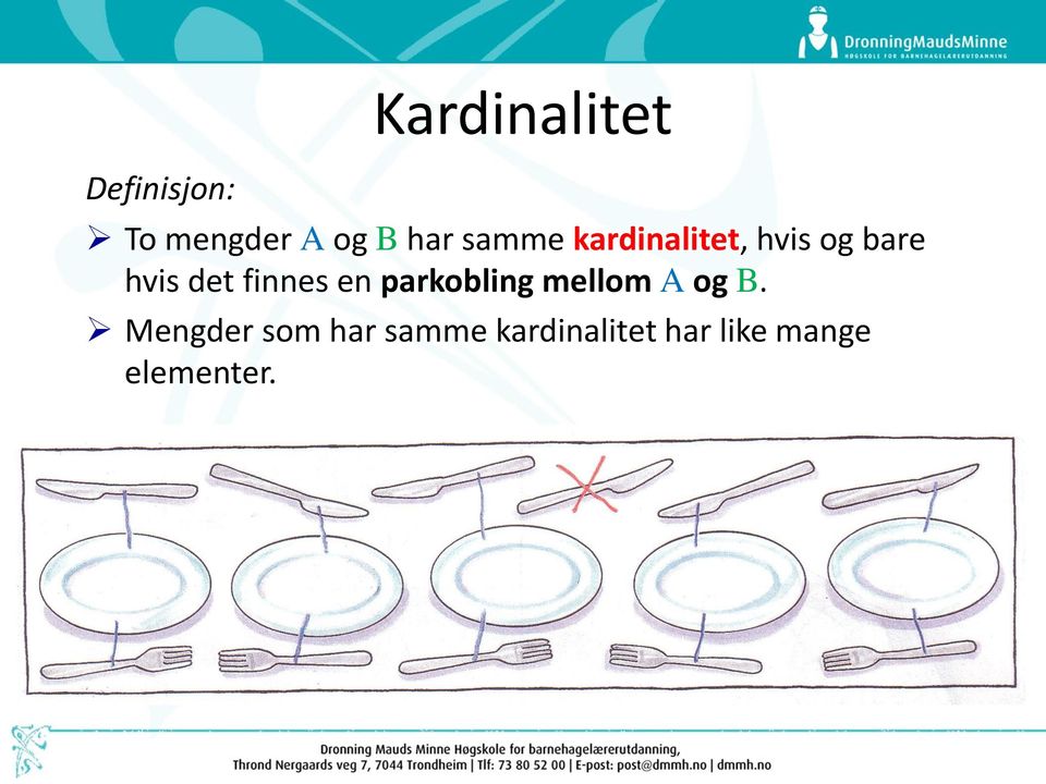 finnes en parkobling mellom A og B.