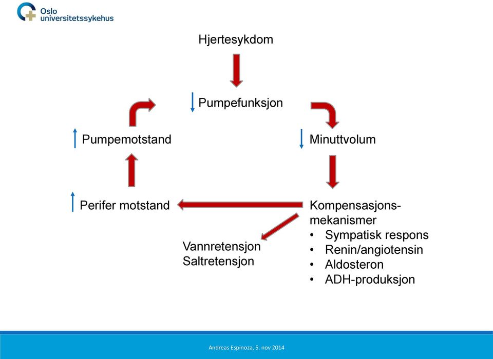 Saltretensjon Kompensasjonsmekanismer