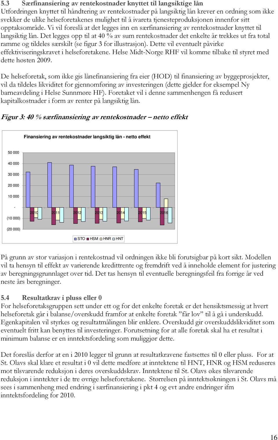 Det legges opp til at 40 % av sum rentekostnader det enkelte år trekkes ut fra total ramme og tildeles særskilt (se figur 3 for illustrasjon).