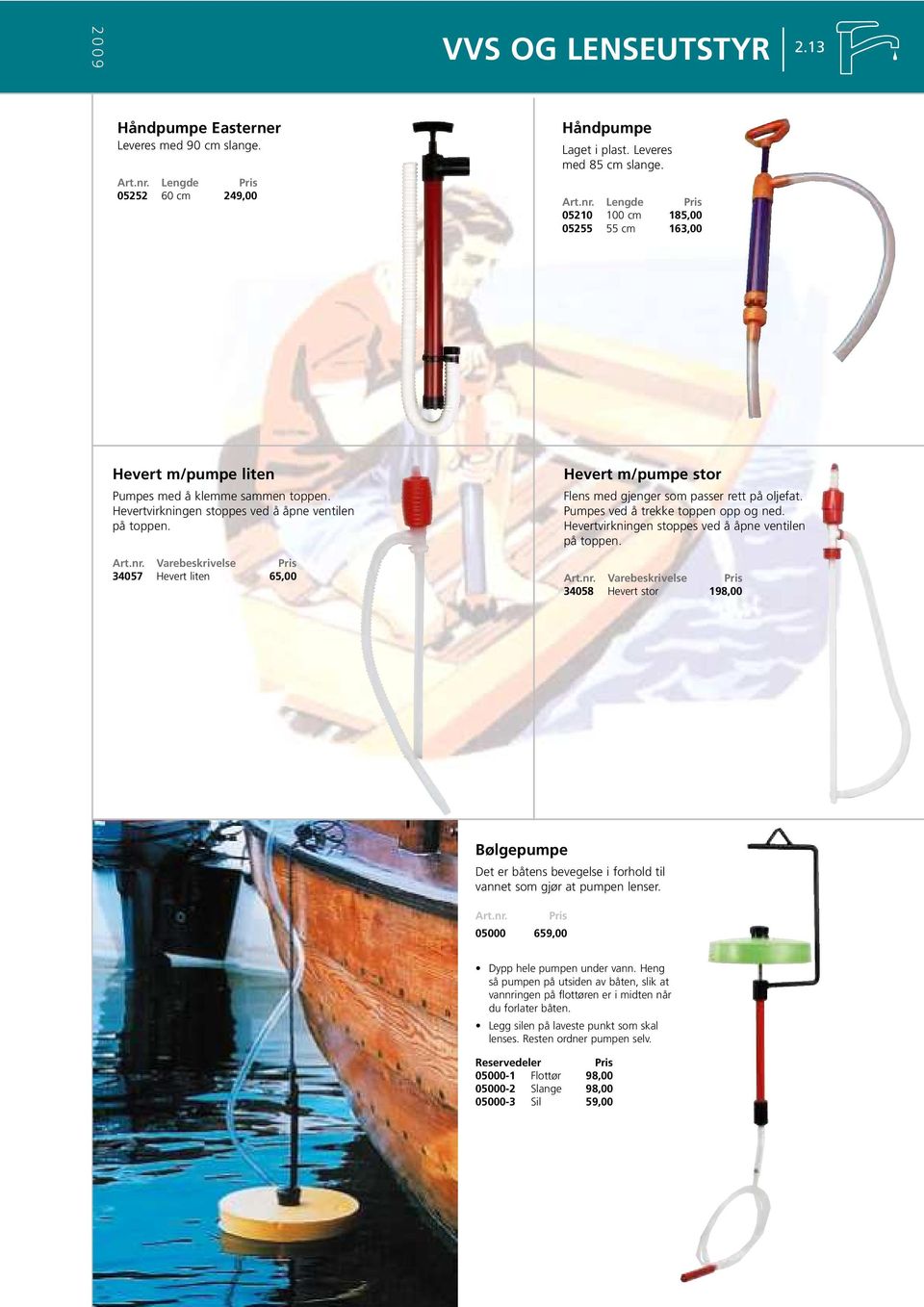 Varebeskrivelse 34057 Hevert liten 65,00 Hevert m/pumpe stor Flens med gjenger som passer rett på oljefat. Pumpes ved å trekke toppen opp og ned.