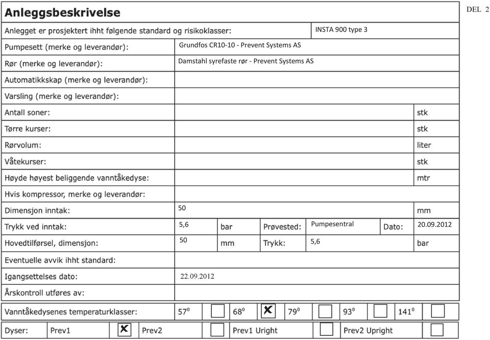 Prevent Systems S Damstahl syrefaste rør - Prevent