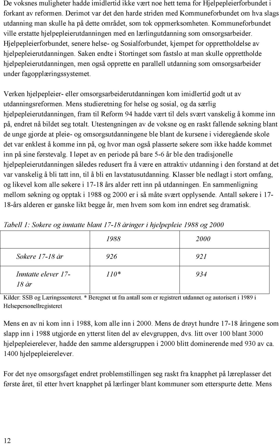 Kommuneforbundet ville erstatte hjelpepleierutdanningen med en lærlingutdanning som omsorgsarbeider.