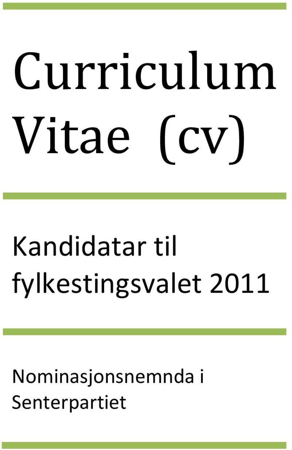 fylkestingsvalet 2011