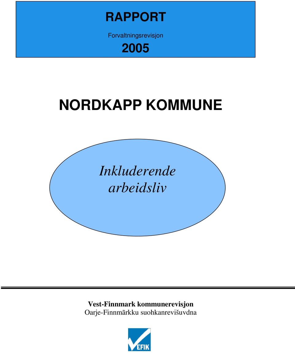 arbeidsliv Vest-Finnmark