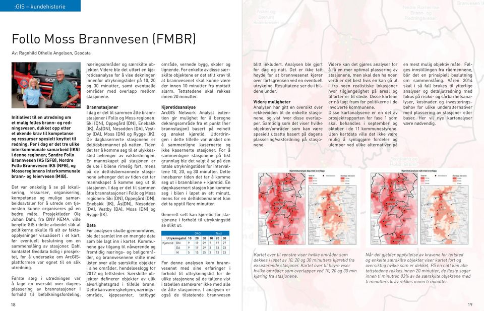 Per i dag er det tre ulike interkommunale samarbeid (IKS) i denne regionen; Søndre Follo Brannvesen IKS (SFB), Nordre Follo Brannvesen IKS (NFB), og Mosseregionens interkommunale brann- og feiervesen