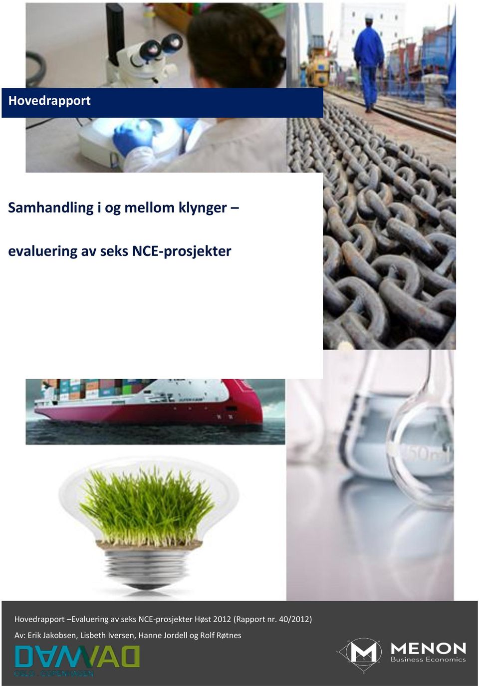 NCE-prosjekter Høst 2012 (Rapport nr.